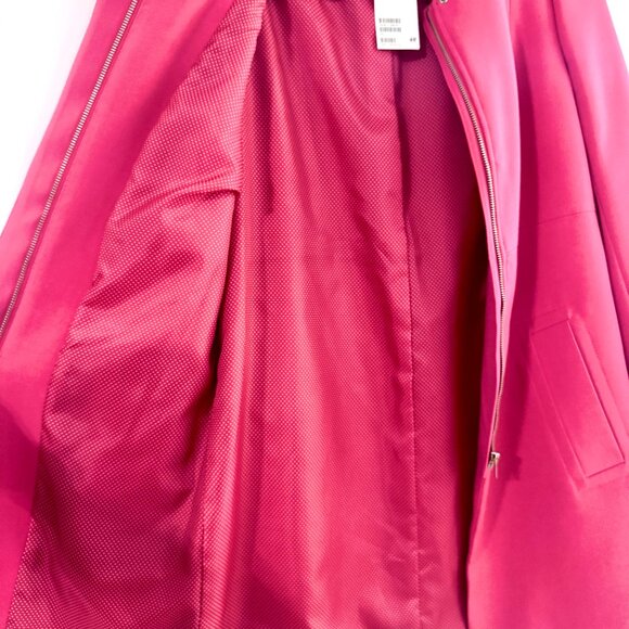 H&M Pink Long Jacket/Blazer Modern Minimalist Design - Picture 6 of 9
